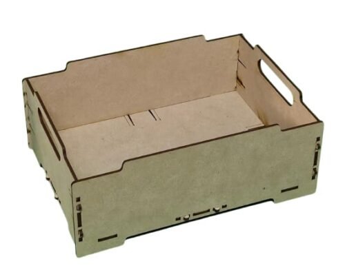 Bandeja Caja Organizador Apilable Mdf - 1 Un